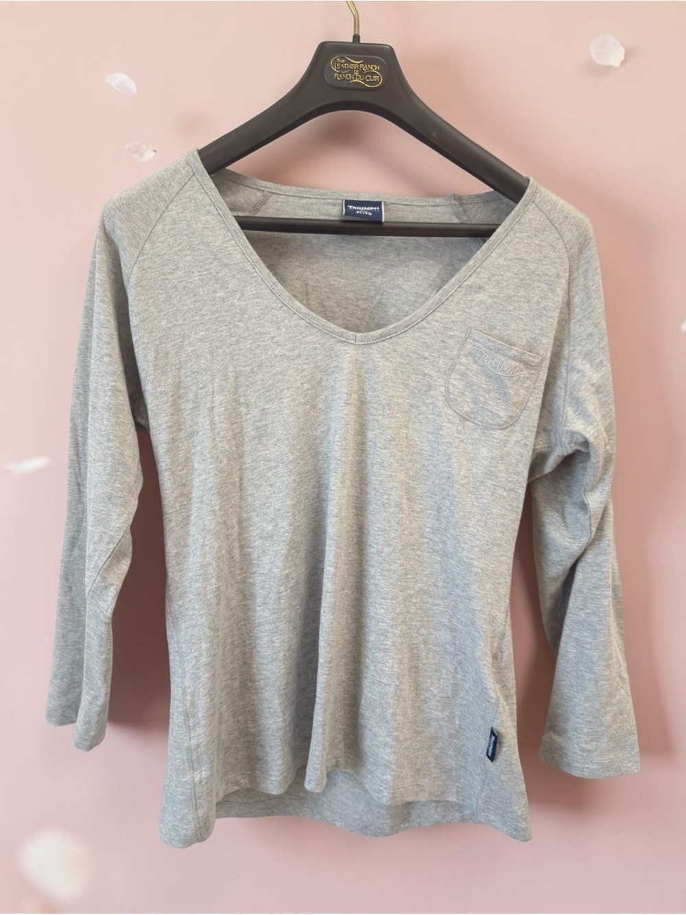 Triumph Motorcycles 3/4 length shirt